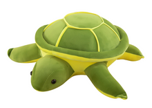 Plyšová želva zelená 55 cm měkká maskot pro děti od 3 let