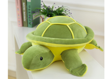 Plyšová želva zelená 55 cm měkká maskot pro děti od 3 let