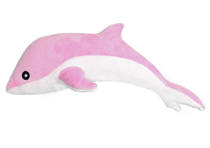Plyšový delfín růžový 70 cm – maskot pro děti