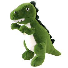 Plyšový dinosaurus přítulka zelený 27cm – s bílým bříškem