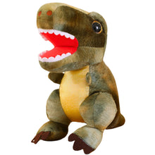 Plyšový dinosaurus zelený 32cm – s texturou kůže