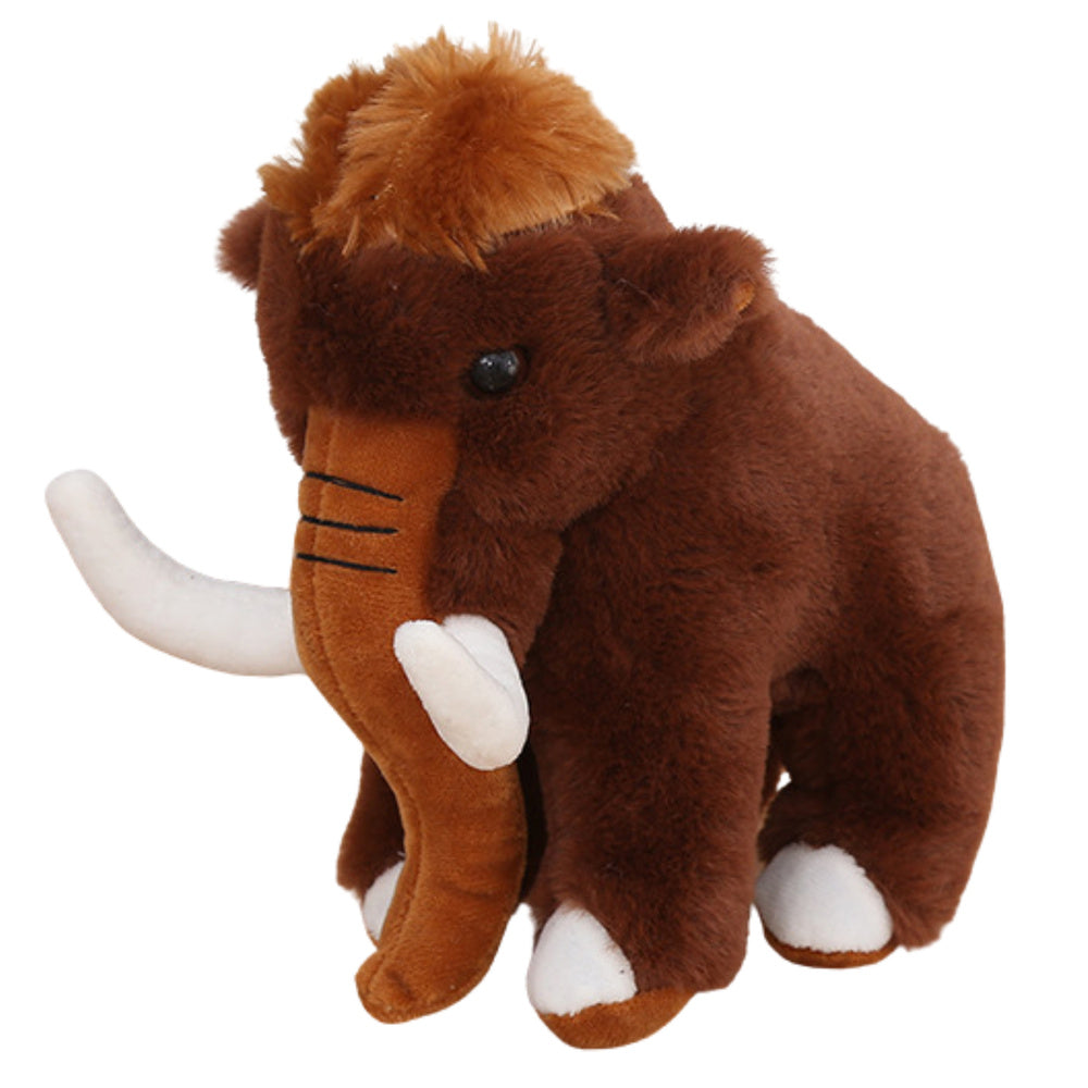 Plyšový mamut přítulka hnědý 20cm – plyšová hračka