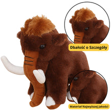Plyšový mamut přítulka hnědý 20cm – plyšová hračka
