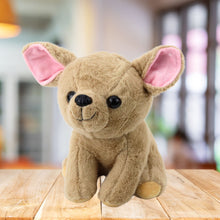 Plyšový pejsek Chihuahua – přítulanka 22cm | béžový
