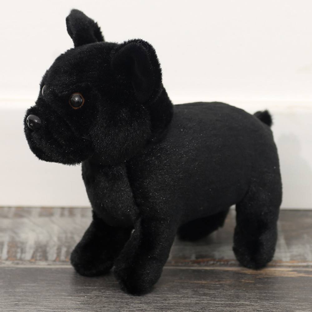 Plyšový pejsek mazlíček černý 19cm – plyšová hračka