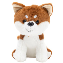 Plyšový pejsek Shiba Inu – mazlíček 20cm | bílo hnědý
