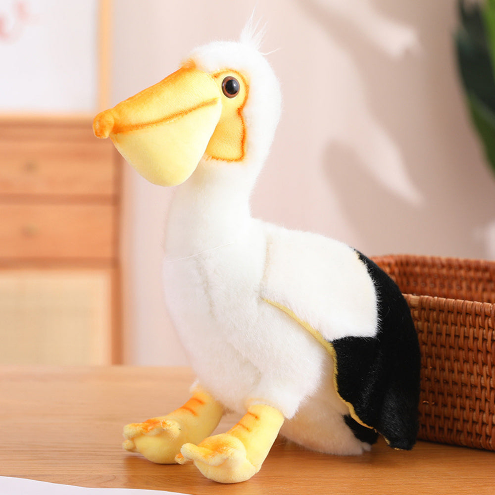 Plyšový pelikán ptáček – maskot mazlíček 24cm | plyšák