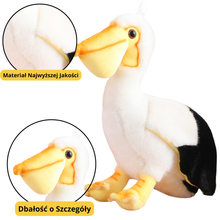 Plyšový pelikán ptáček – maskot mazlíček 24cm | plyšák