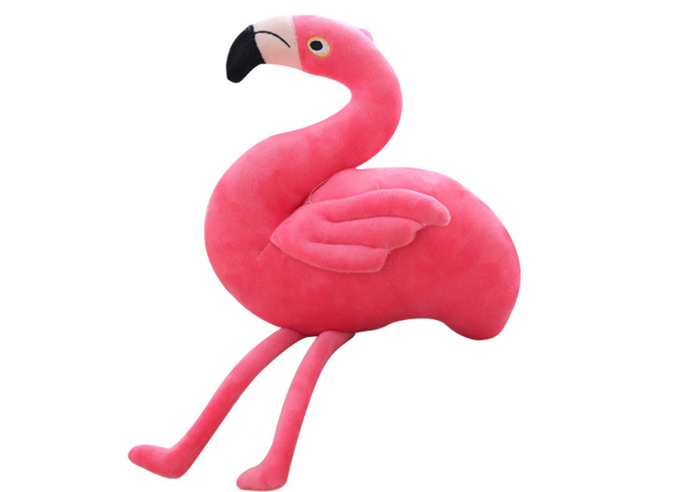 Plyšový plameňák růžový 25 cm měkká maskot pro děti