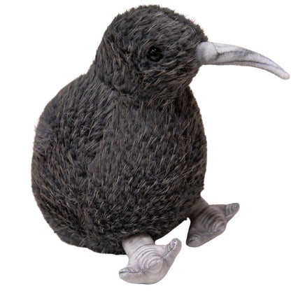 Plyšový ptak kiwi maskot přítulanka 17 cm černý