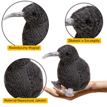 Plyšový ptak kiwi maskot přítulanka 17 cm černý