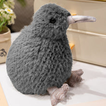 Plyšový ptak kiwi maskot přítulanka 21 cm šedý