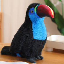 Plyšový tukan maskot přítulanka 30 cm modrý