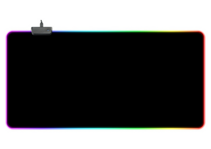 Podložka pod myš a klávesnici s LED osvětlením 80x30cm RGB