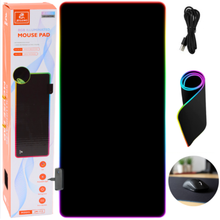 Podložka pod myš a klávesnici s LED osvětlením 80x30cm RGB