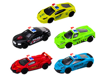 Policejní autíčko kovové 1:43 s natahovacím pohonem