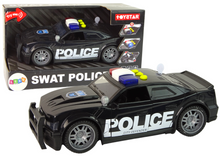 Policejní auto 1:14 – se světly a zvuky | černé