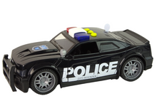 Policejní auto 1:14 – se světly a zvuky | černé