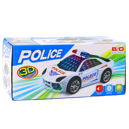 Policejní auto interaktivní – se světly a zvuky Bump & Go