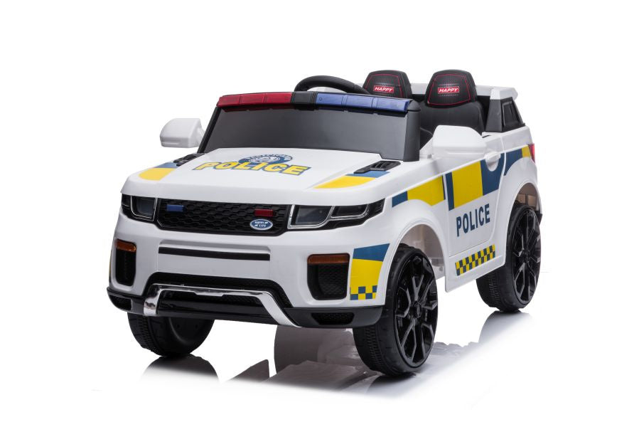 Policejní auto na akumulator BBH 021 bílé