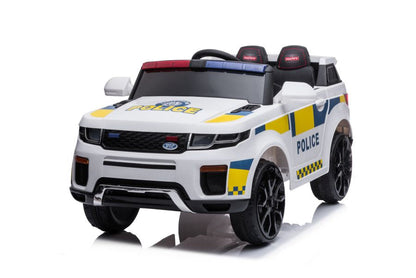 Policejní auto na akumulator BBH 021 bílé
