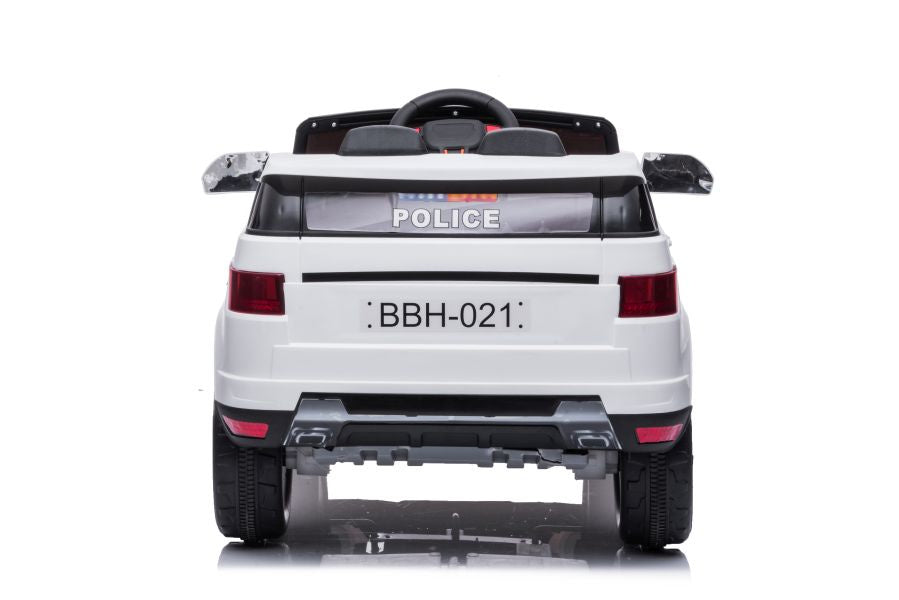 Policejní auto na akumulator BBH 021 bílé