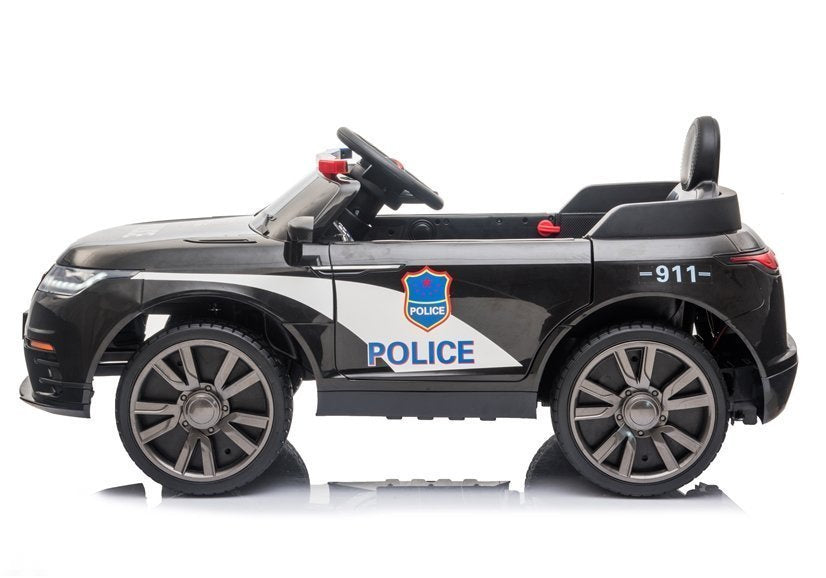 Policejní auto na akumulator BLT 201 s pilotem černé