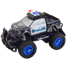 Policejní auto na dálkové ovládání RC terénní 1:20 s pilotem