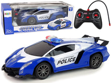 Policejní auto na dálkové ovládání – s LED světly RC