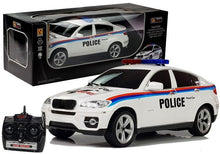 Policejní auto R/C 1:14 – na dálkové ovládání | bílé
