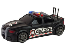 Policejní auto sportovní 1:16 se zvuky sirény černé