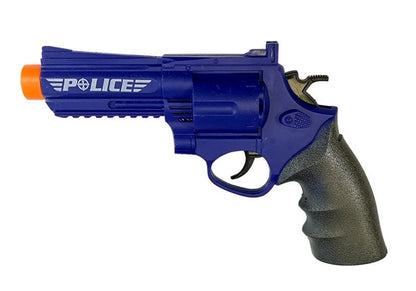 Policejní sada s puškou a revolverem se zvuky a příslušenstvím