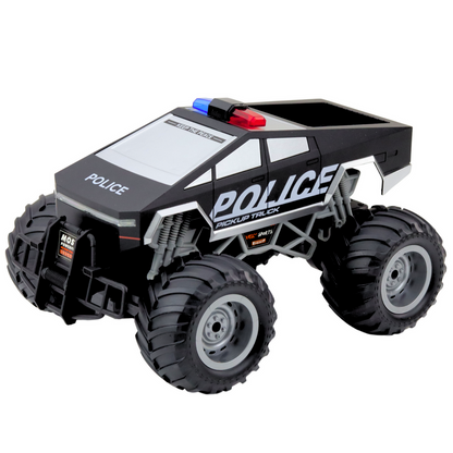 Policejní terénní auto na dálkové ovládání s LED světly 1:16