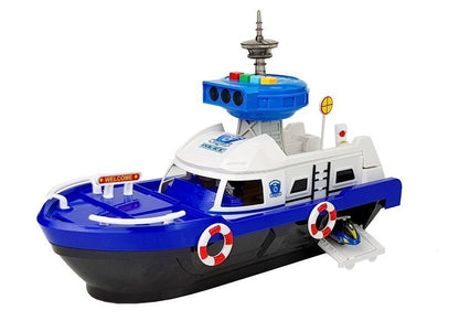 Policejní transportní loď s autíčky zvuky a světly