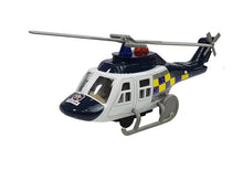 Policejní vozidla se světly a zvuky – helikoptéra auto motocykl