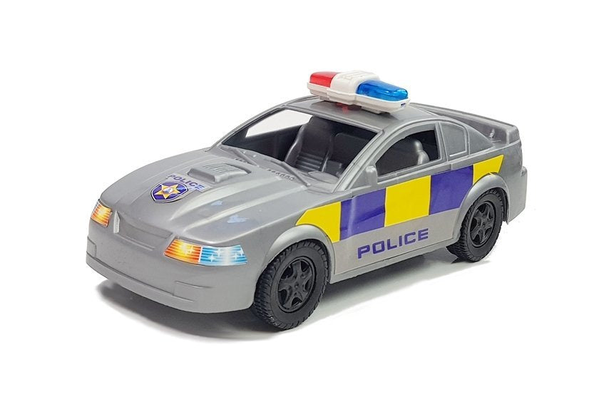 Policejní vozidla se světly a zvuky – helikoptéra auto motocykl