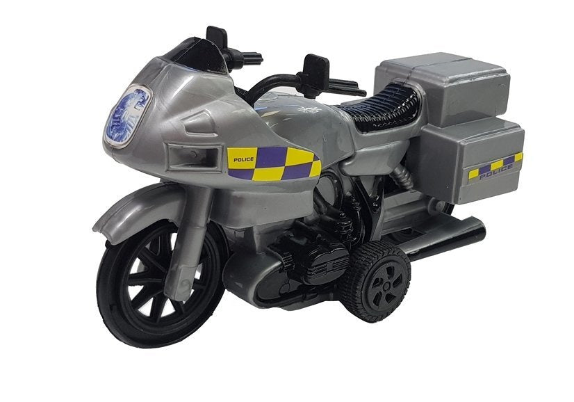 Policejní vozidla se světly a zvuky – helikoptéra auto motocykl