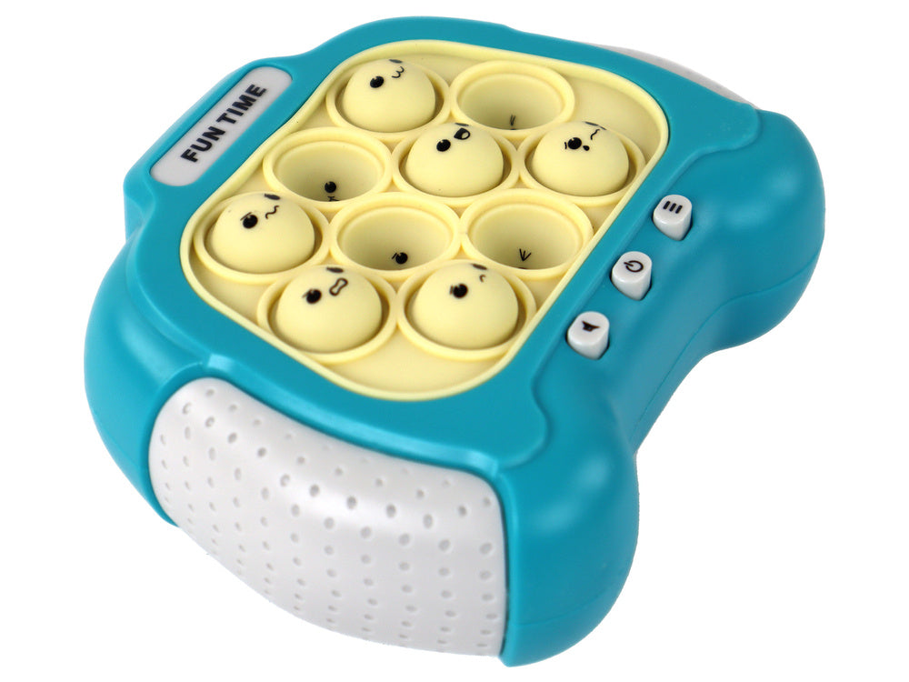 Pop It konzole se světly a zvuky – senzorická hra | modrá