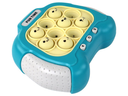 Pop It konzole se světly a zvuky – senzorická hra | modrá