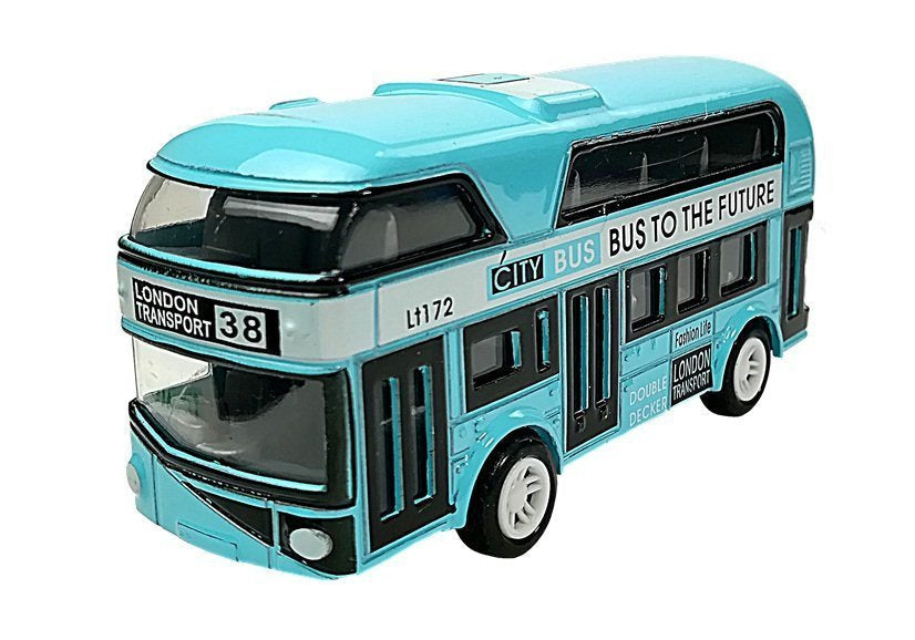 Poschoďový autobus s natahovacím pohonem 4 barvy