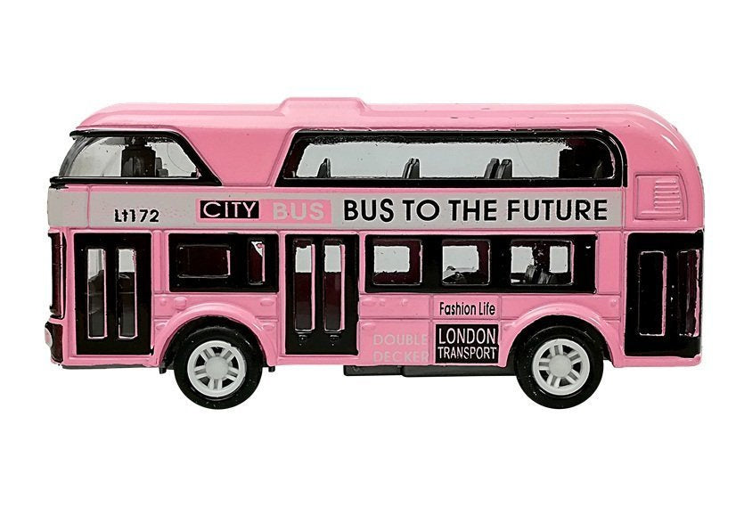 Poschoďový autobus s natahovacím pohonem 4 barvy