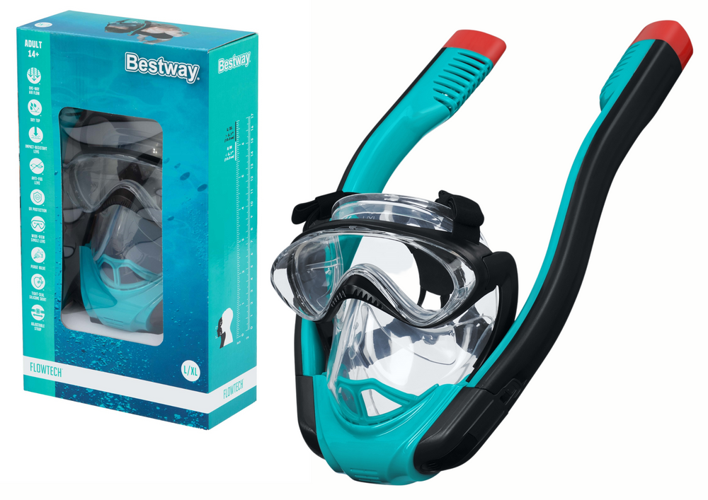 Potápěčská maska celoobličejová se šnorchlem L/XL | Bestway