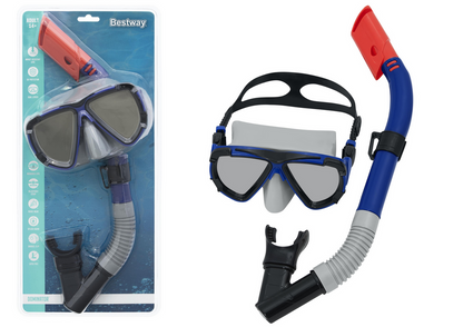 Potápěčský set s černou maskou a šnorchlem – Bestway