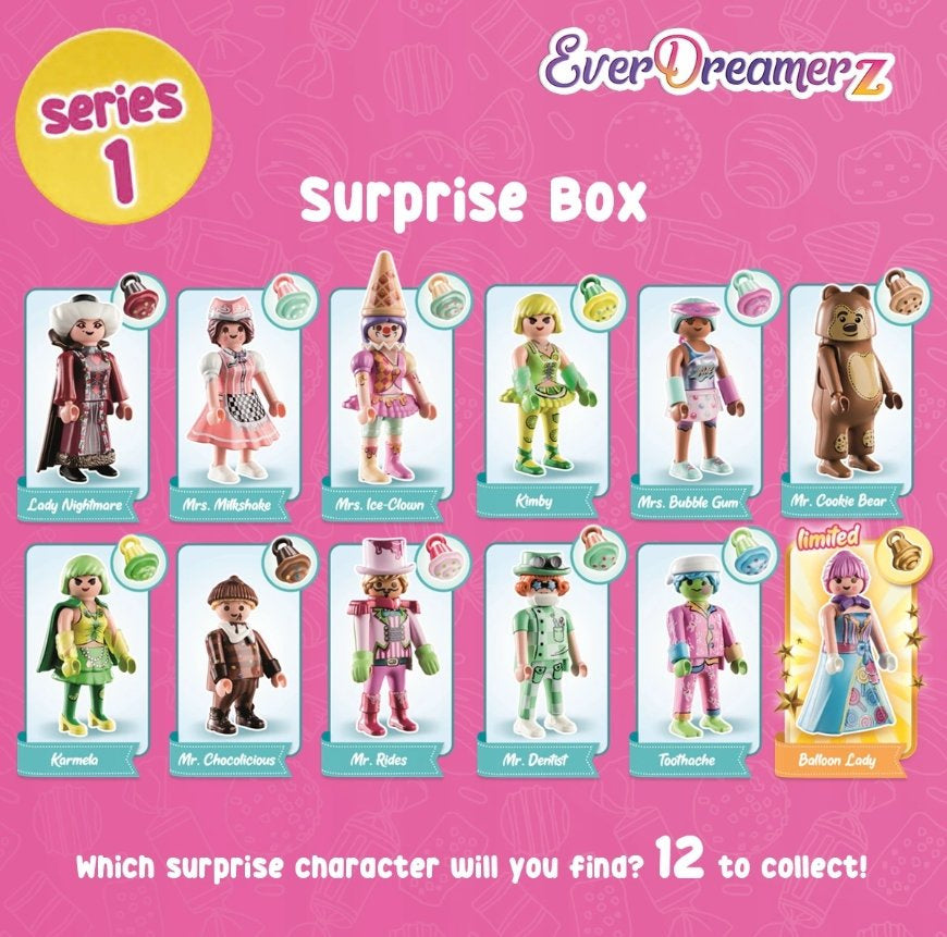 Překvapení box s figurkou a příslušenstvím – Playmobil EverDreamerz