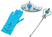 Princeznovský set Královna sněhu – s hůlkou a korunou