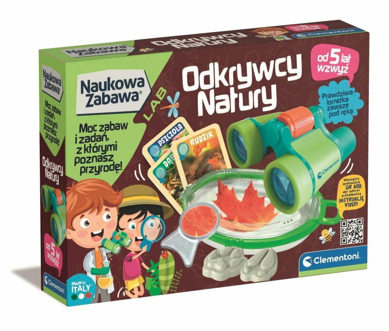 Přírodovědná laboratoř s dalekohledem a lupou – Clementoni