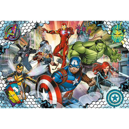 Puzzle 100 dílků Avengers – Disney Marvel 41x27,5 cm