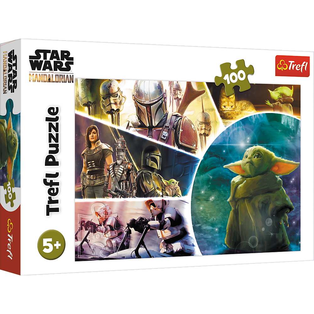 Puzzle 100 dílků Baby Yoda – Trefl 16413