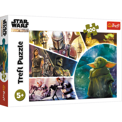 Puzzle 100 dílků Baby Yoda – Trefl 16413