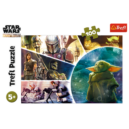 Puzzle 100 dílků Baby Yoda – Trefl 16413